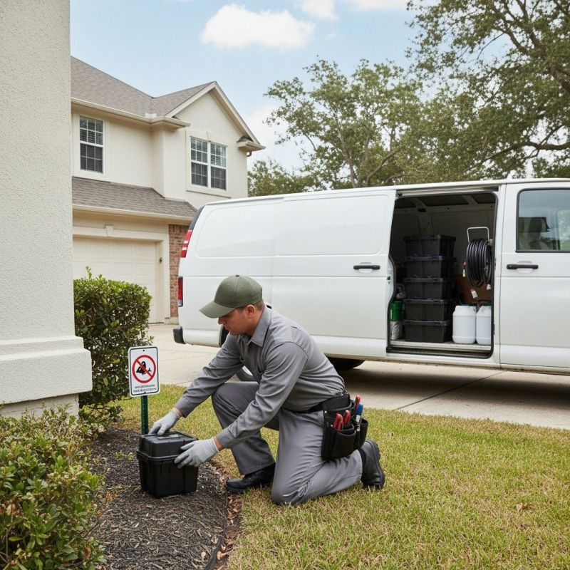 Local Mole Control pros at work